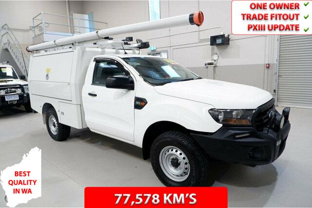 Used Ford Ranger PX MkIII 2020.25MY XL Kenwick, 2020 Ford Ranger PX MkIII 2020.25MY XL White 6 Speed Sports Automatic Single Cab Chassis