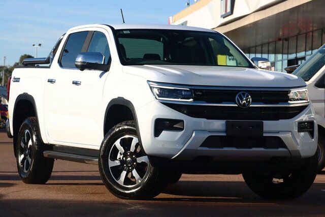 New Volkswagen Amarok NF MY24 TDI600 4MOTION Perm Style Cannington, 2024 Volkswagen Amarok NF MY24 TDI600 4MOTION Perm Style Clear White 10 Speed Automatic Utility