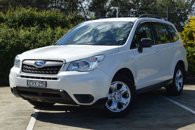 Used Subaru Forester S4 MY14 2.5i Lineartronic AWD Maitland, 2014 Subaru Forester S4 MY14 2.5i Lineartronic AWD White 6 Speed Constant Variable Wagon