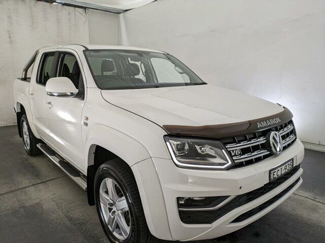 Used Volkswagen Amarok 2H MY19 TDI550 4MOTION Perm Highline Maryville, 2018 Volkswagen Amarok 2H MY19 TDI550 4MOTION Perm Highline White 8 Speed Automatic Utility