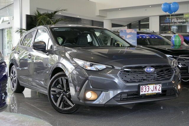 Demo Subaru Impreza G6 MY24 2.0L Lineartronic AWD Mount Gravatt, 2024 Subaru Impreza G6 MY24 2.0L Lineartronic AWD Magnetite Grey 8 Speed Constant Variable Hatchback