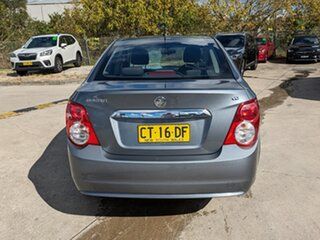 2014 Holden Barina TM MY14 CD Grey 5 Speed Manual Sedan