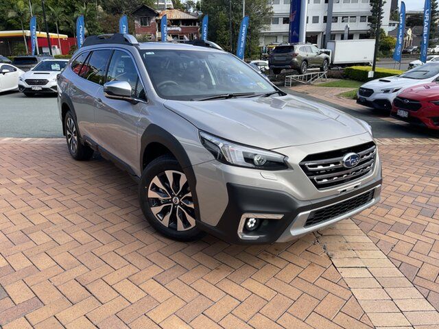 New Subaru Outback B7A MY24 AWD Touring CVT XT Newstead, 2024 Subaru Outback B7A MY24 AWD Touring CVT XT Cashmere Gold - Black 8 Speed Constant Variable
