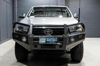 2018 Toyota Hilux GUN126R MY19 SR5 (4x4) Silver 6 Speed Automatic Double Cab Pick Up