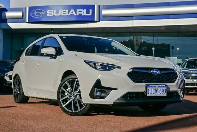 Used Subaru Impreza G6 MY24 2.0R Lineartronic AWD Osborne Park, 2024 Subaru Impreza G6 MY24 2.0R Lineartronic AWD Crystal White 8 Speed Constant Variable Hatchback