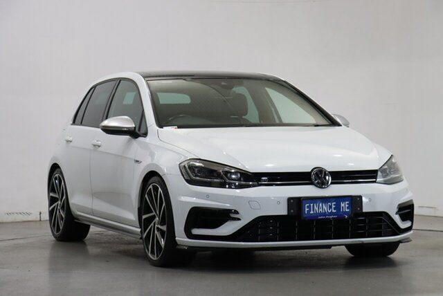Used Volkswagen Golf 7.5 MY19.5 R DSG 4MOTION Victoria Park, 2019 Volkswagen Golf 7.5 MY19.5 R DSG 4MOTION White 7 Speed Sports Automatic Dual Clutch Hatchback