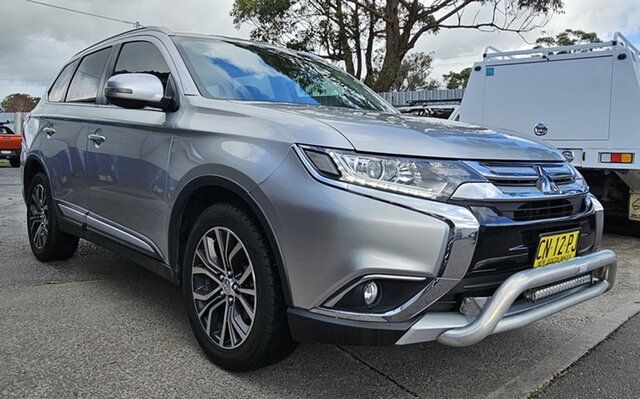 Used Mitsubishi Outlander ZL MY18.5 LS AWD Cardiff, 2017 Mitsubishi Outlander ZL MY18.5 LS AWD Sterling Silver 6 Speed Constant Variable Wagon