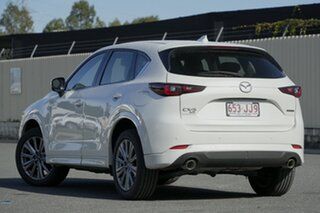 2023 Mazda CX-5 KF4WLA G25 SKYACTIV-Drive i-ACTIV AWD Akera Rhodium White 6 Speed Sports Automatic.