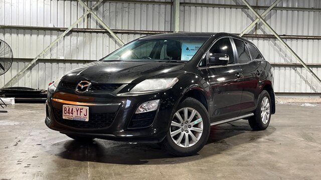 Used Mazda CX-7 ER1032 Classic Activematic Sports Rocklea, 2010 Mazda CX-7 ER1032 Classic Activematic Sports Black 6 Speed Sports Automatic Wagon