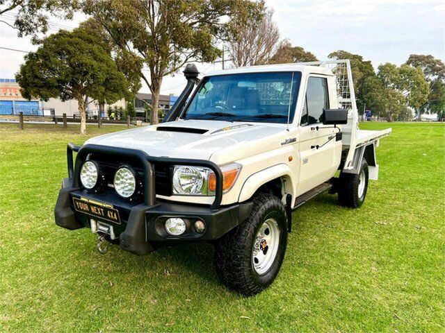 Used Toyota Landcruiser VDJ79R MY12 Update Workmate (4x4) Ferntree Gully, 2014 Toyota Landcruiser VDJ79R MY12 Update Workmate (4x4) White 5 Speed Manual Cab Chassis