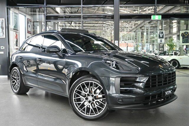 Used Porsche Macan 95B MY19 S PDK AWD North Melbourne, 2019 Porsche Macan 95B MY19 S PDK AWD Grey 7 Speed Sports Automatic Dual Clutch Wagon