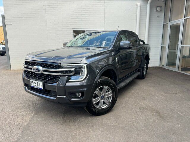 Used Ford Ranger PY 2024.00MY XLT Elizabeth, 2023 Ford Ranger PY 2024.00MY XLT Meteor Grey 10 Speed Sports Automatic Double Cab Pick Up