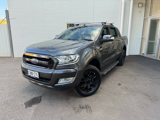 Used Ford Ranger PX MkII 2018.00MY Wildtrak Double Cab Elizabeth, 2018 Ford Ranger PX MkII 2018.00MY Wildtrak Double Cab Grey 6 Speed Sports Automatic Utility