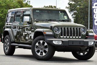 2023 Jeep Wrangler JL MY23 Unlimited Overland Sarge Green 8 Speed Automatic Hardtop.
