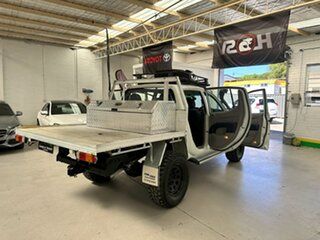 2010 Mitsubishi Triton MN MY10 GLX Double Cab White 5 Speed Manual Utility