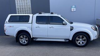 2011 Ford Ranger PK Wildtrak (4x4) White Crystal 5 Speed Automatic Dual Cab Pick-up