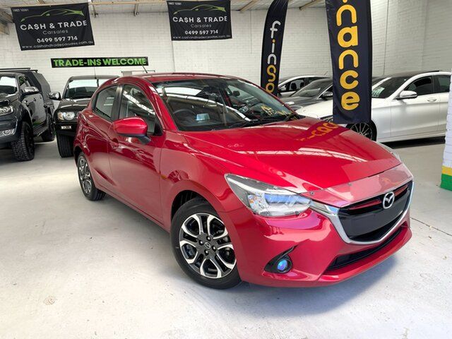 Used Mazda 2 DJ2HAA Genki SKYACTIV-Drive Seaford, 2016 Mazda 2 DJ2HAA Genki SKYACTIV-Drive Red 6 Speed Automatic Hatchback