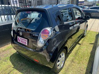 2011 Holden Barina Spark MJ MY11 CD Black 5 Speed Manual Hatchback