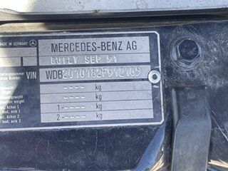 1991 Mercedes-Benz 180E W201 Midnight Blue 4 Speed Automatic Sedan