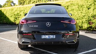 2024 Mercedes-Benz CLE-Class C236 805MY CLE200 9G-TRONIC Obsidian Black 9 Speed Sports Automatic
