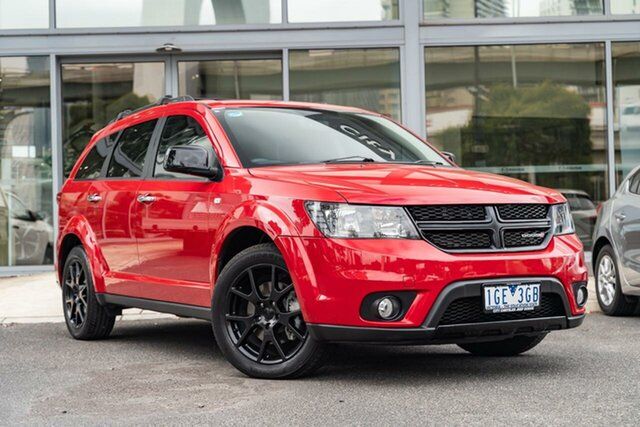 Used Dodge Journey JC MY15 R/T South Melbourne, 2015 Dodge Journey JC MY15 R/T Red 6 Speed Automatic Wagon