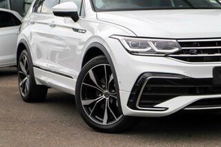 2024 Volkswagen Tiguan 5N MY24 162TSI R-Line DSG 4MOTION Pure White 7 Speed