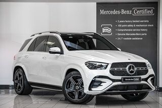2024 Mercedes-Benz GLE-Class V167 804+054MY GLE300 d 9G-Tronic 4MATIC Diamond White 9 Speed.
