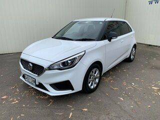 2020 MG MG3 Auto MY20 Core (with Navigation) White 4 Speed Automatic Hatchback