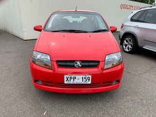 2007 Holden Barina TK MY07 Red 5 Speed Manual Hatchback.