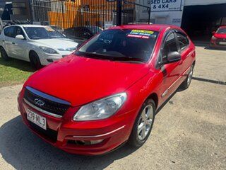 2014 Chery J3 M1X MY14 Red 7 Speed Constant Variable Hatchback.