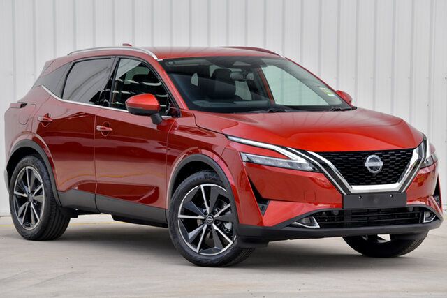 Demo Nissan Qashqai J12 MY24 ST-L X-tronic Mulgrave, 2024 Nissan Qashqai J12 MY24 ST-L X-tronic Fuji Sunset Red 1 Speed Constant Variable Wagon