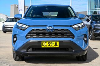 2022 Toyota RAV4 Axah52R GX 2WD Mineral Blue 6 Speed Constant Variable Wagon Hybrid