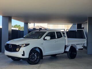 2024 Mazda BT-50 TFS40J XT Freestyle White 6 Speed Sports Automatic Cab Chassis.