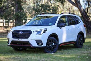 2024 Subaru Forester MY24 2.5I Sport (AWD) Crystal White Pearl Continuous Variable Wagon.