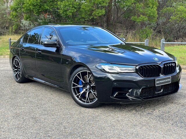 Used BMW M5 F90 Competition LCI Brookvale, 2021 BMW M5 F90 Competition LCI Black Sapphire 8 Speed Auto Steptronic Sport Sedan