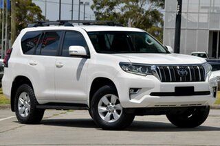 2021 Toyota Landcruiser Prado GDJ150R GXL White 6 Speed Sports Automatic Wagon