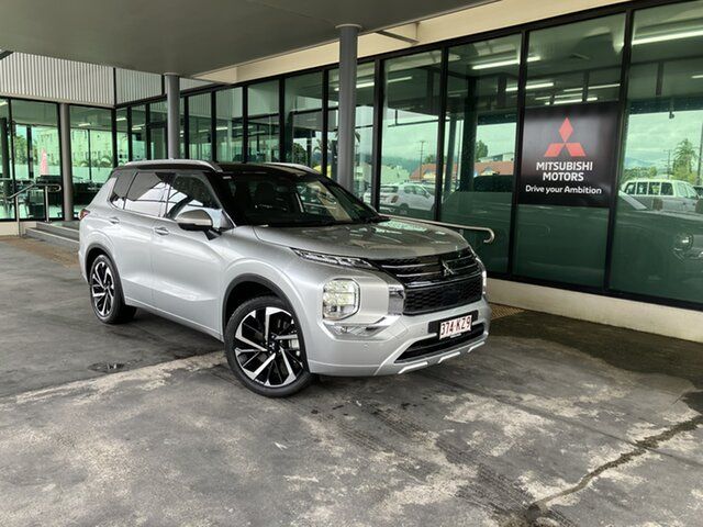 Used Mitsubishi Outlander ZM MY24 Exceed Tourer AWD Cairns, 2024 Mitsubishi Outlander ZM MY24 Exceed Tourer AWD Sterling Silver 8 Speed Constant Variable Wagon