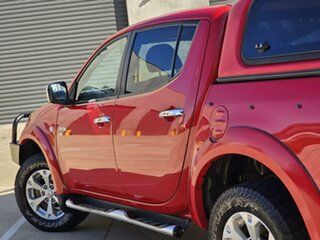 2010 Mitsubishi Triton MN MY11 GLX-R Double Cab Red 5 Speed Manual Utility