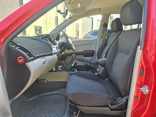 2010 Mitsubishi Triton MN MY11 GLX-R Double Cab Red 5 Speed Manual Utility