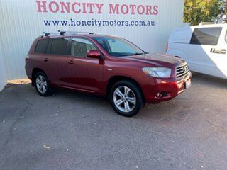 2007 Toyota Kluger GSU40R KX-S (FWD) Burgundy 5 Speed Automatic Wagon.