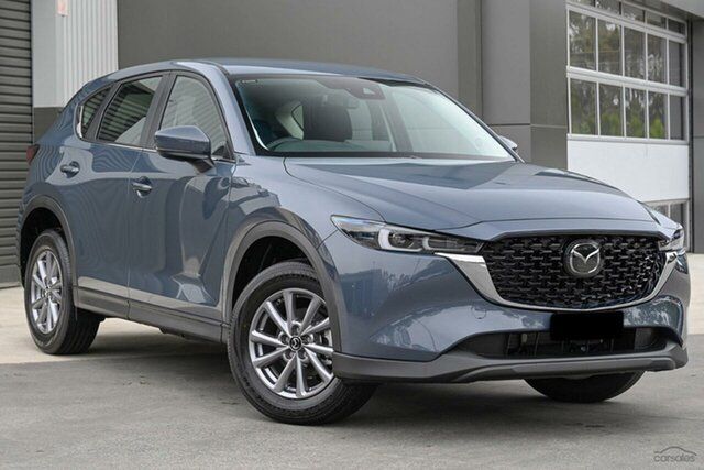 Demo Mazda CX-5 KF2WLA G25 SKYACTIV-Drive FWD Maxx Sport Waitara, 2025 Mazda CX-5 KF2WLA G25 SKYACTIV-Drive FWD Maxx Sport Grey 6 Speed Sports Automatic Wagon