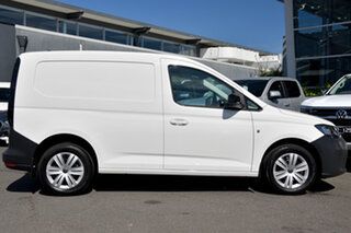 2021 Volkswagen Caddy SKN MY22.5 TDI320 Cargo SWB DSG White 7 Speed Sports Automatic Dual Clutch Van.