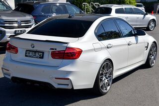 2017 BMW M3 F80 LCI Competition M-DCT White 7 Speed Sports Automatic Dual Clutch Sedan