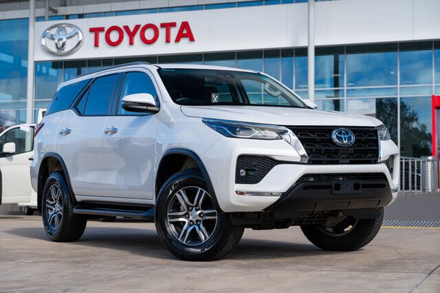 Pre-Owned Toyota Fortuner GUN156R GXL Blacktown, 2023 Toyota Fortuner GUN156R GXL Frosted White 6 Speed Automatic Wagon