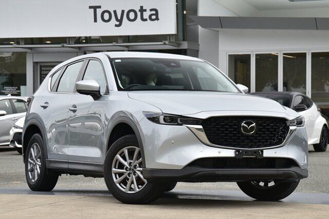 Pre-Owned Mazda CX-5 KF4WLA Touring SKYACTIV-Drive i-ACTIV AWD North Lakes, 2022 Mazda CX-5 KF4WLA Touring SKYACTIV-Drive i-ACTIV AWD Silver 6 Speed Sports Automatic Wagon