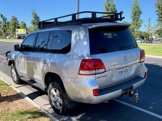 2011 Toyota Landcruiser VDJ200R 09 Upgrade Sahara (4x4) Silver 6 Speed Automatic Wagon.