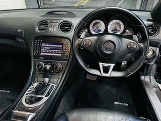 2008 Mercedes-Benz SL-Class R230 MY09 SL63 AMG SPEEDSHIFT MCT Black 7 Speed Sports Automatic