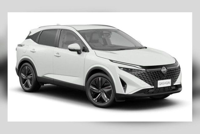 New Nissan Qashqai J12 MY25 Ti X-tronic East Maitland, 2024 Nissan Qashqai J12 MY25 Ti X-tronic Pearl White 1 Speed Constant Variable Wagon