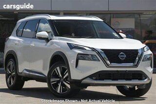 2024 Nissan X-Trail T33 MY25 Ti X-tronic 4WD Pearl White 7 Speed Constant Variable Wagon