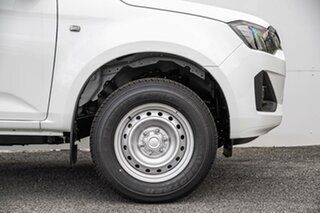 2024 Isuzu D-MAX RG MY24 SX 4x2 High Ride White 6 Speed Manual Cab Chassis
